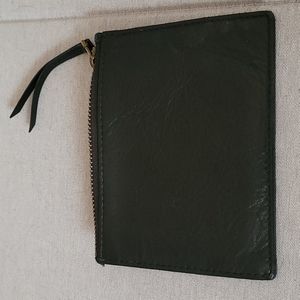 Madewell black leather wallet